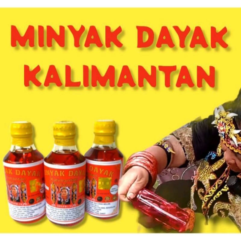 Minyak Oles Pijat Urut Minyak Dayak Ngaju Kalimantan