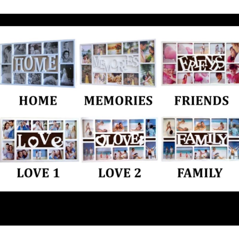 BINGKAI FOTO DINDING FRAME FOTO DINDING BINGKAI FOTO DINDING FANCY FRAME FOTO MD1017