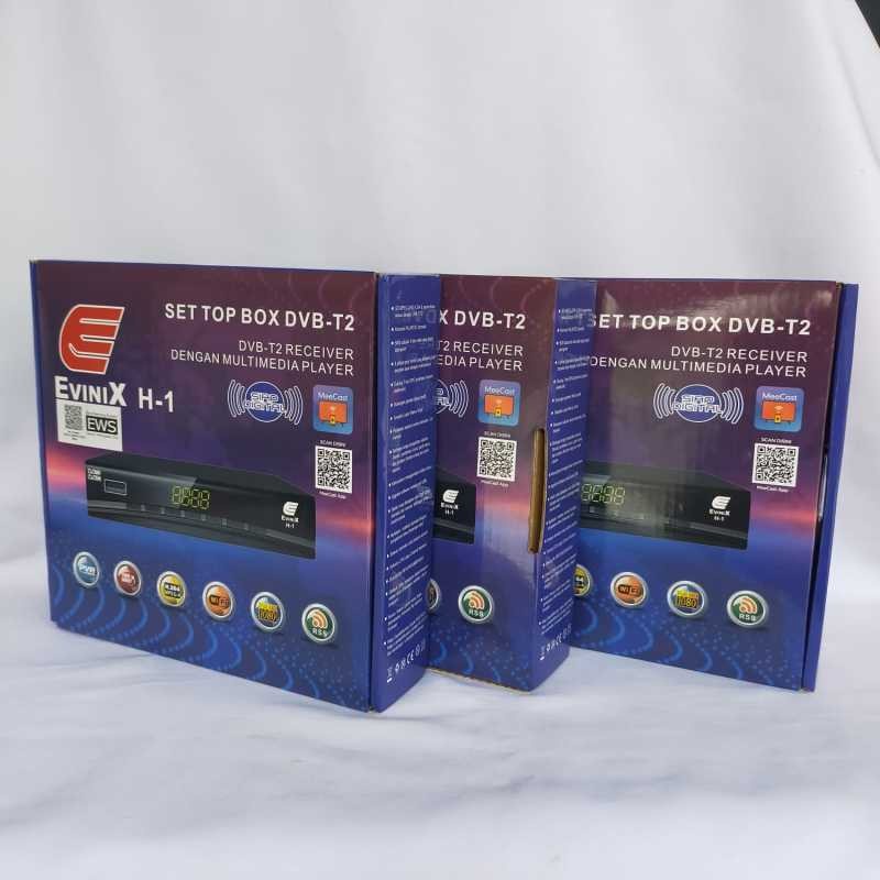 SET TOP BOX TV DIGITAL EVINIX H1 DVB T2