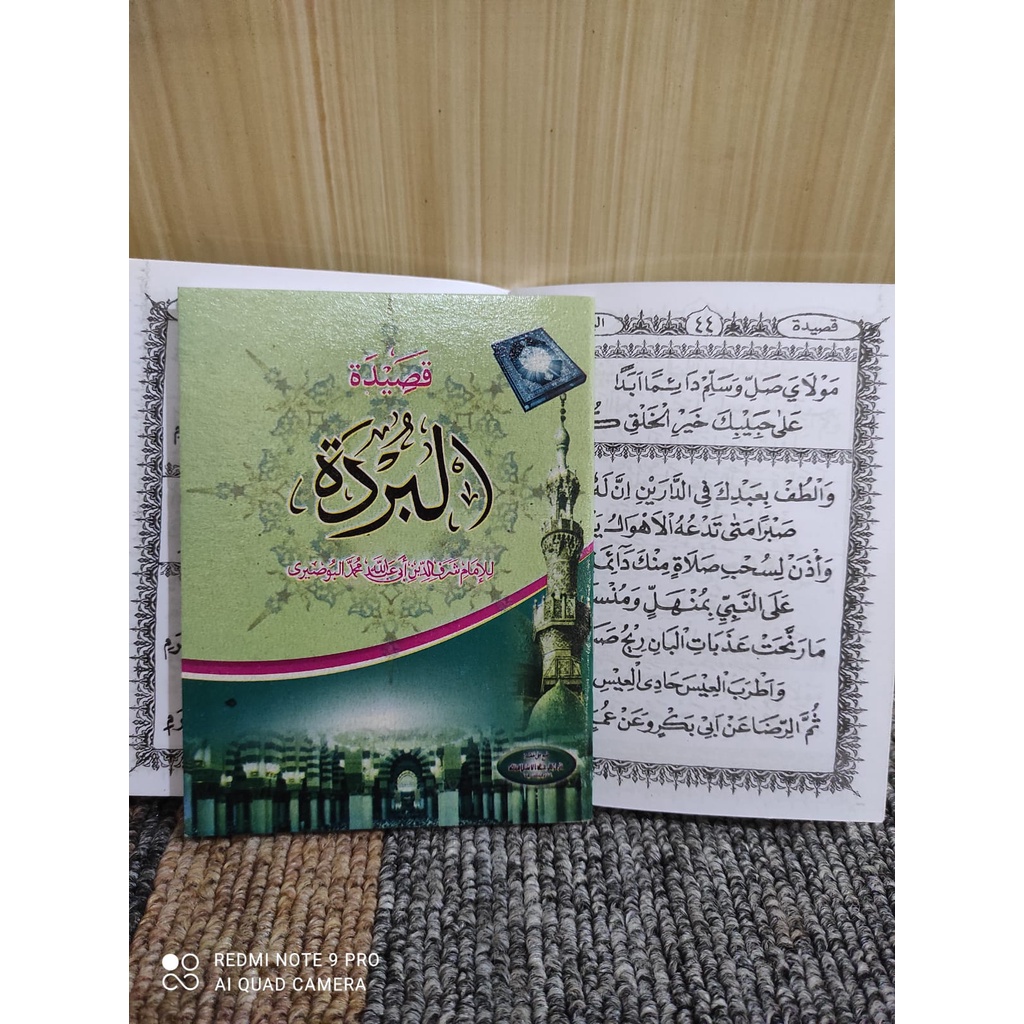 QHOSIDAH  burdah BURDAH saku qosidah