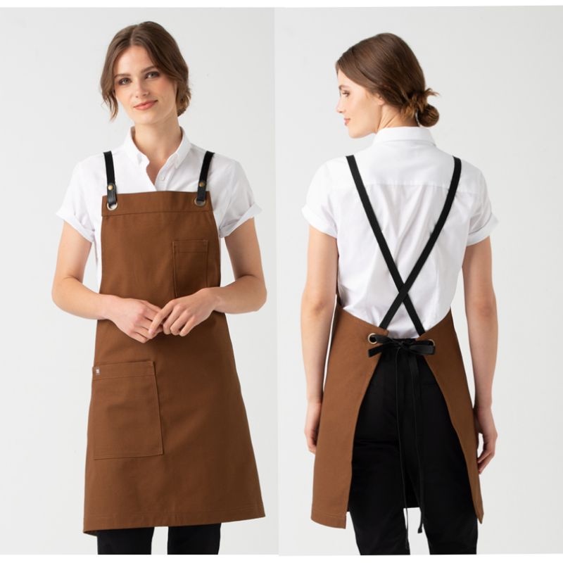 Celemek Apron Barista Waitres Bartender Barbershop Salon