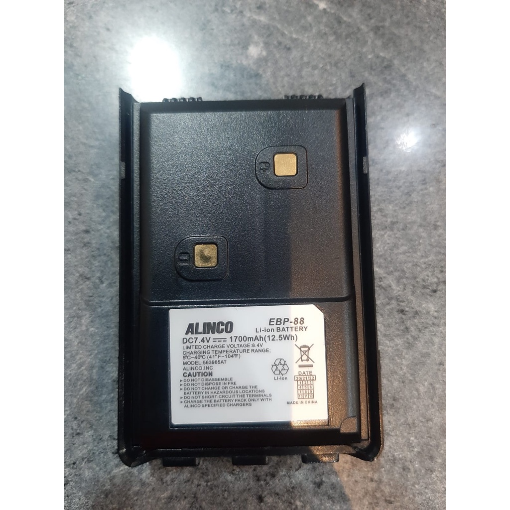 BATRE EBP-88 &amp; Charger EDC-189 HT ALINCO DJ A10 MERK ALINCO