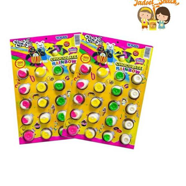 

[KODE PRODUK MZYPA3496] Choyo - Choyo Cup Rainbow - Coklat Jadul by Jadoel Snack
