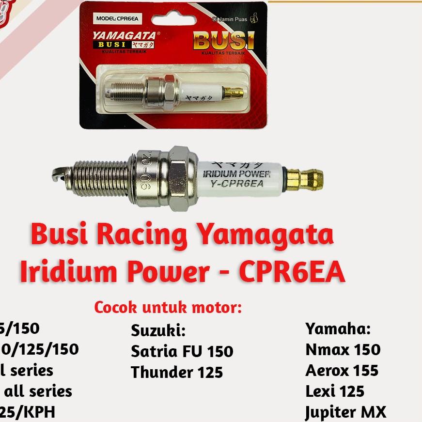 8.8 Terlaris Busi racing Iridium Power Vario Beat Satria FU Nmax Mio Jupiter Z RXKing Spin Supra X K