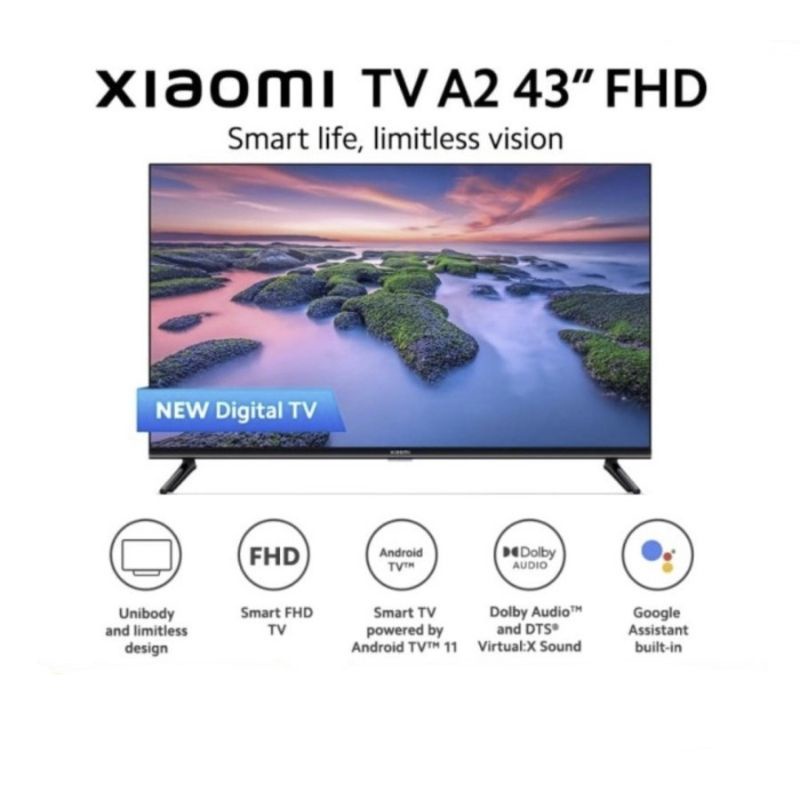 XIAOMI TV A2 43" FHD SMART TV XIAOMI 43 INCH