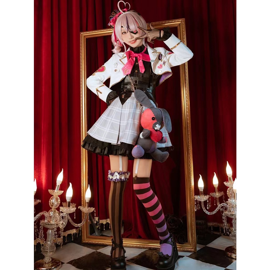 Vtuber virtual anchor ILUNA Rainbow Club Maria Marionette cosplay women's dress