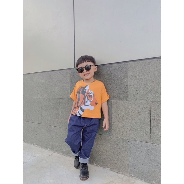 RACHIDKIDS / BAJU ANAK HEWAN / ANIMAL OVERSIZE TEE