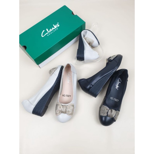 sepatu clarks yc-7321 wedges/clarks wedges/sepatu clarks wanita