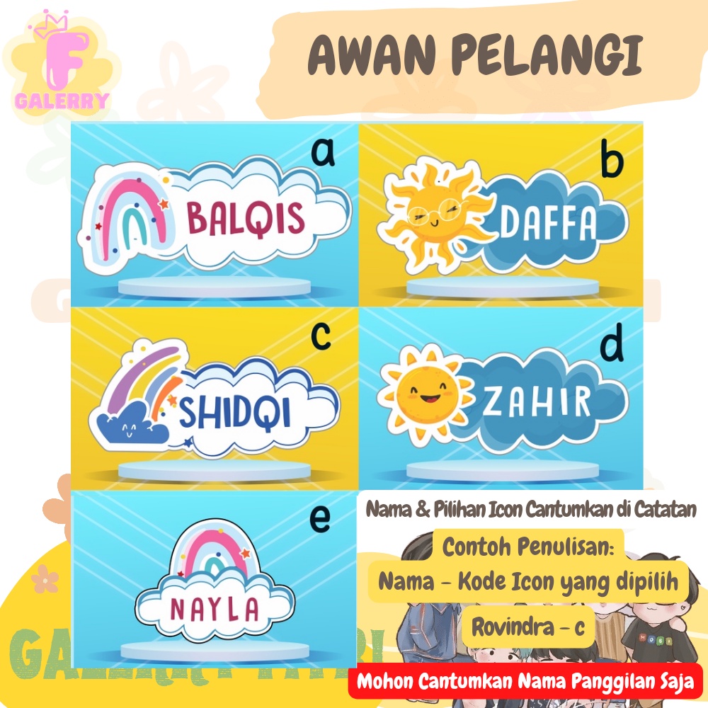 Gantungan Kunci Karakter Nama Akrilik Ganci Custom Gantungan Kunci Custom Karakter Motor Mobil