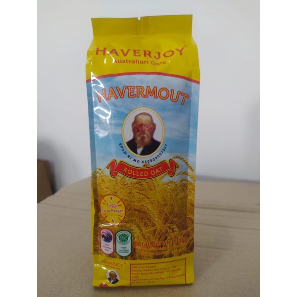 

0Haverjoy Havermout Australian Oats 500 Gr ROLLED OAT HALAL