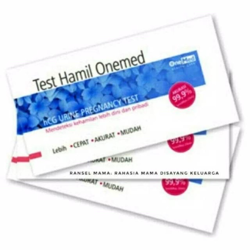 HCG Onemed Ecer/Test Pack Onemed/Tes Kehamilan