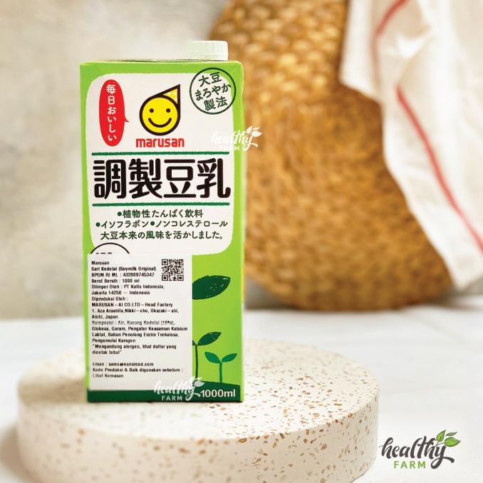 

Marusan Tonyu Soy Milk Original / Susu Kedelai Rasa Original 1L