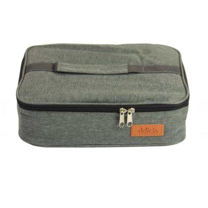 Tempat Makan Dengan Tas Delicia Lunch Box Wadah Bekal Makanan