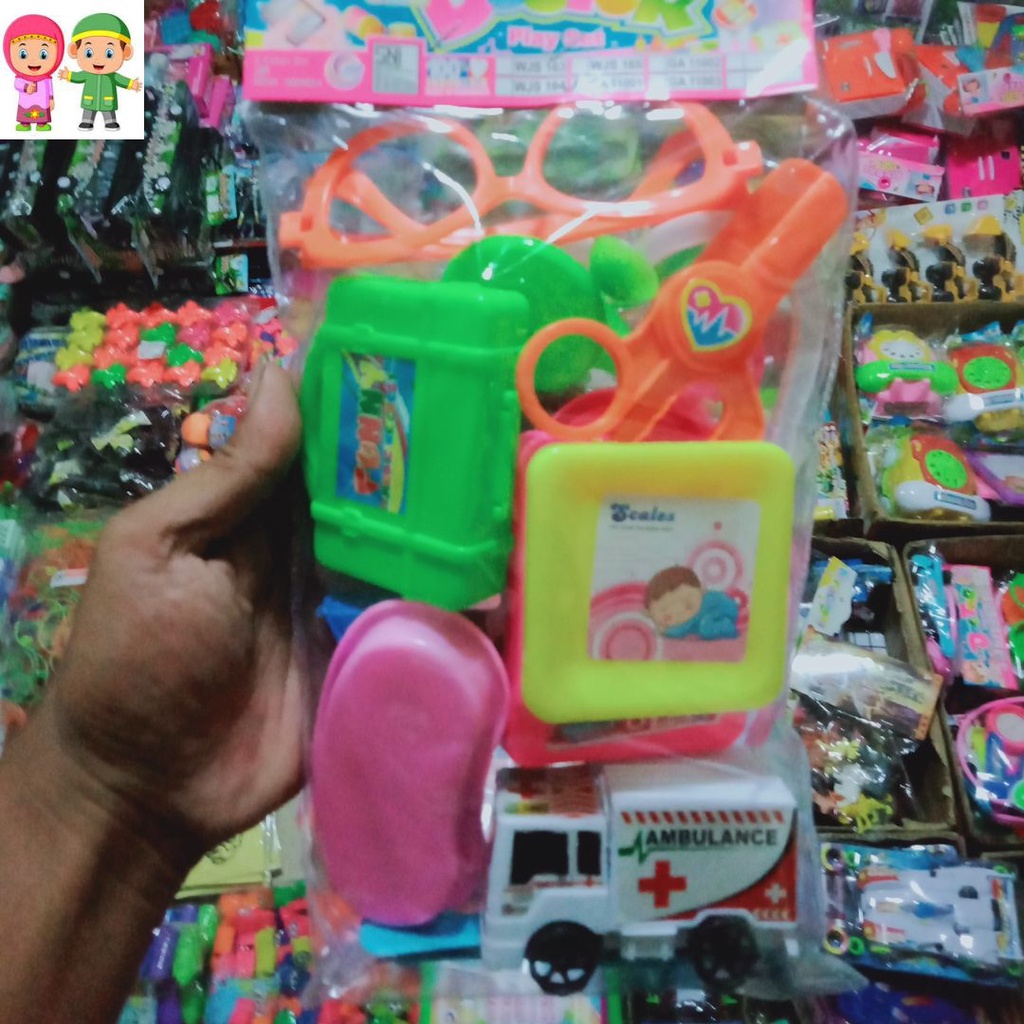 Mainan Doctor Playset Kantongan No.GA11001