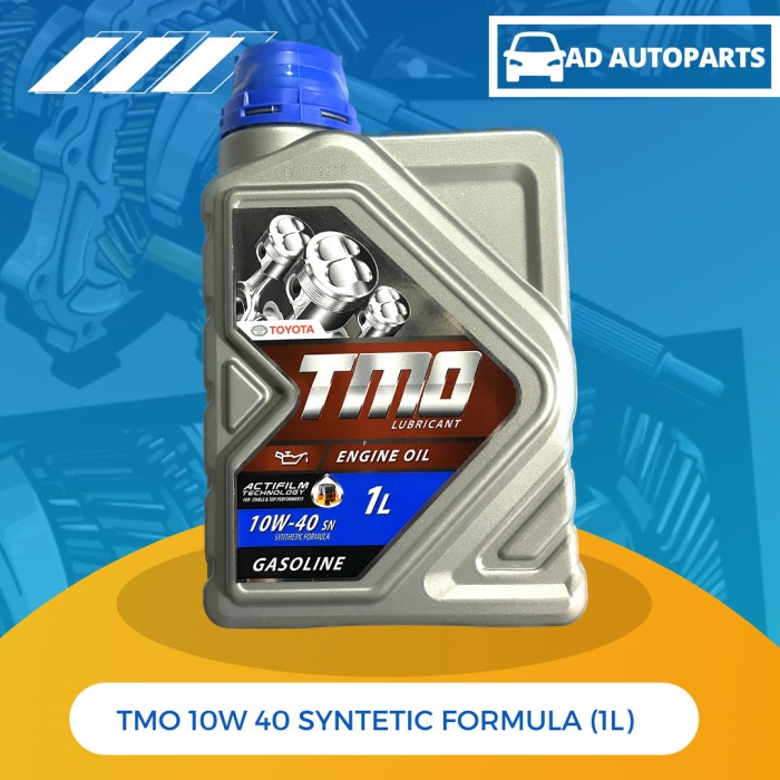 OLI TMO SYNTHETIC 10W-40 1LITER ORIGINAL MOBIL BENSIN