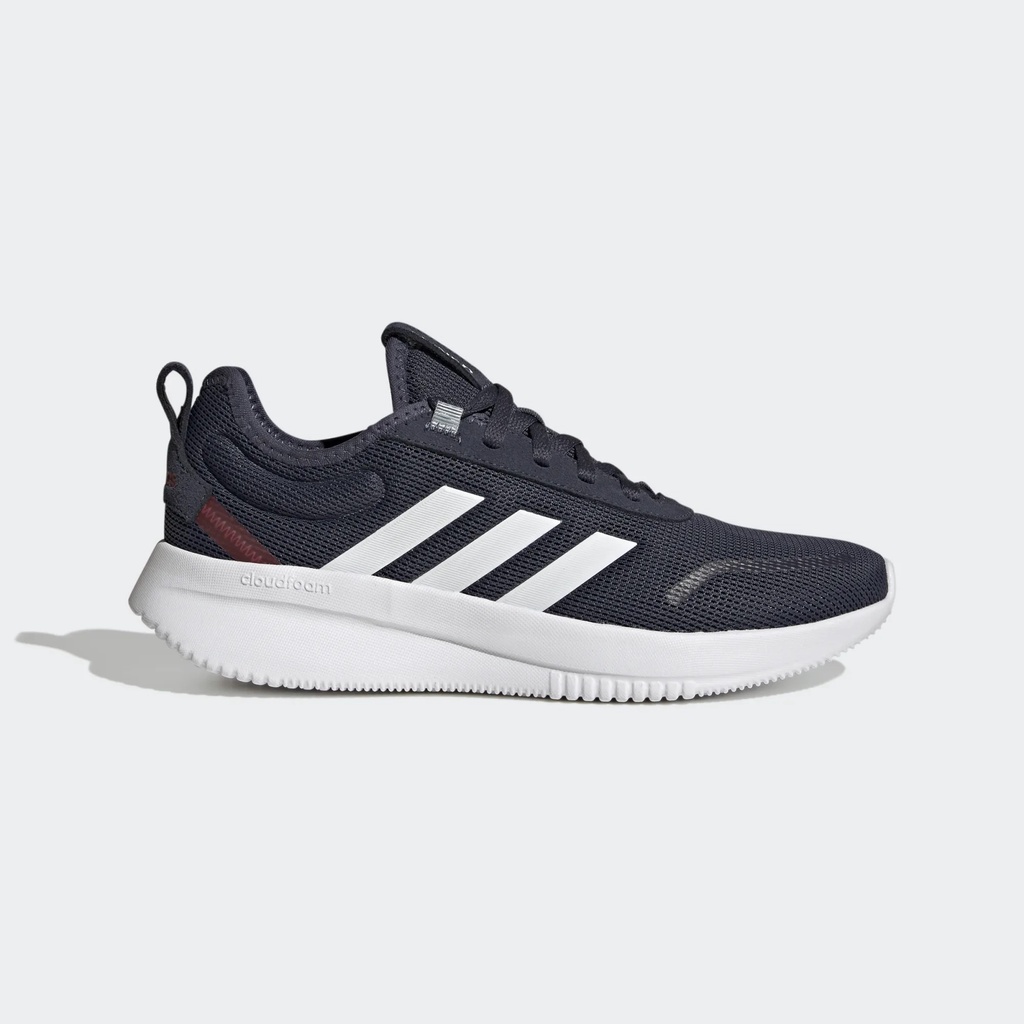 Sepatu Running Pria Adidas Lite Racer Rebold Navy Putih