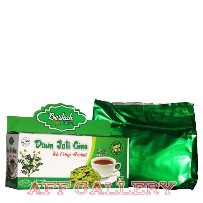 

[BISA COD] Teh Celup Herbal Daun Jati Cina Berkah | TEH PELANGSING