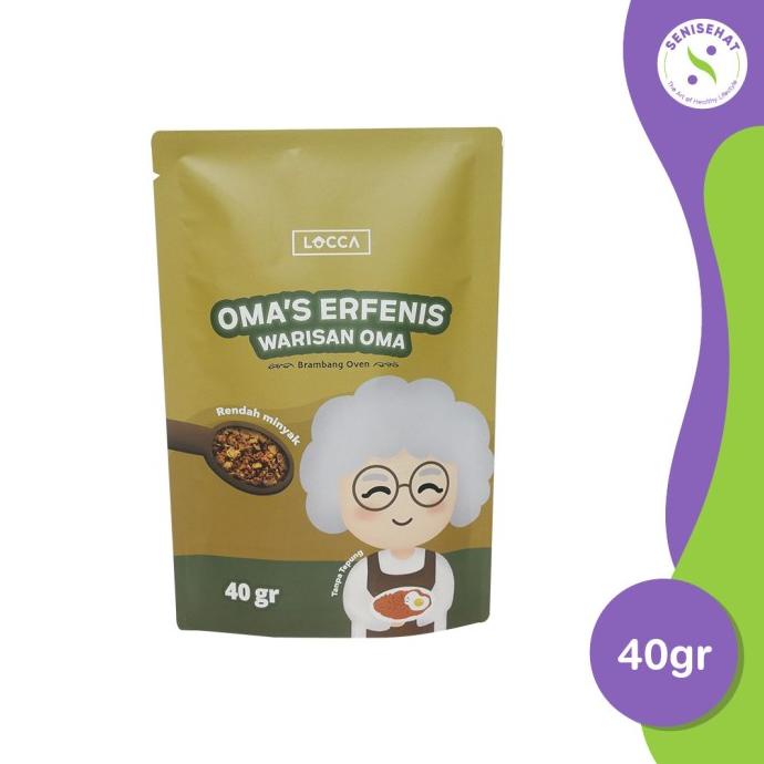 

Locca Bawang Oma Erfenis 40 gr/ Bawang Oven/ Senisehat