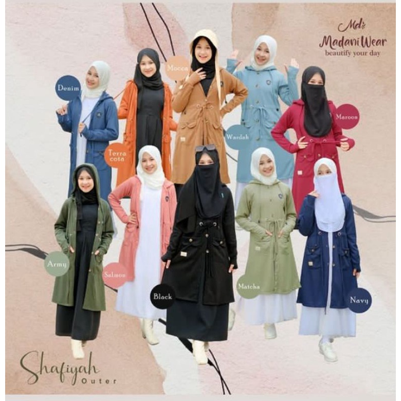 Shafiyah Outer By Madani Wear