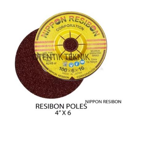 Harga lebayNIPPON RESIBON 4 INCI X 6 MM - NIPON RESIBON BATU GERINDA POLES 4x6