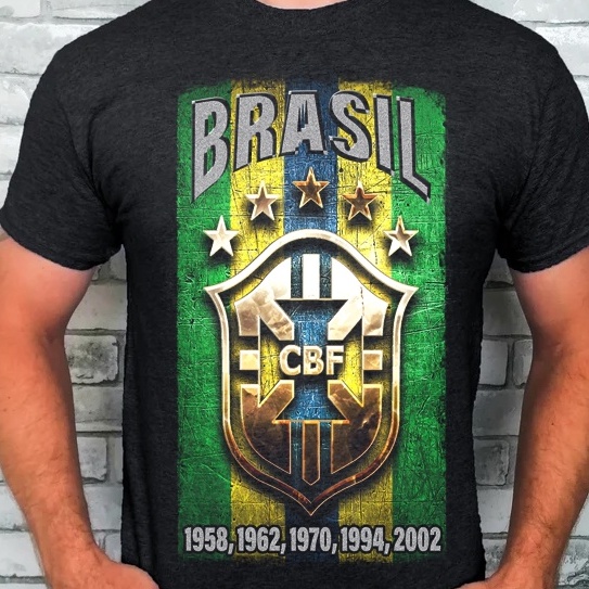 Kaos Brazil | Jersey Brazil | Kaos Logo Brazil