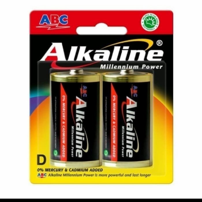 BATRE ALKALINE TYPE D ISI 2