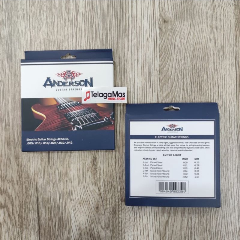 senar gitar elektrik Anderson original