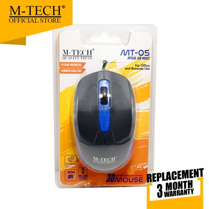 MT-05 Mouse M-TECH Kabel USB MTECH MT05