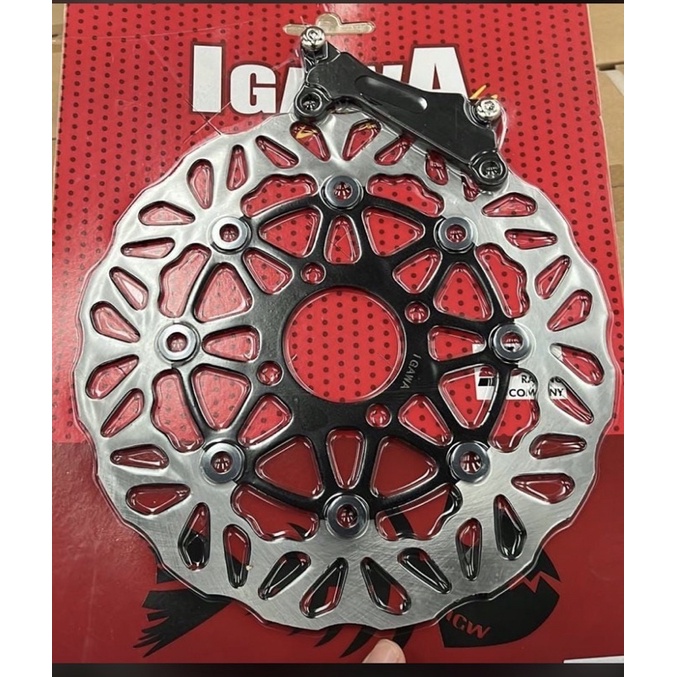 Piringan disk cakram lebar 260mm black gerigi model psm beat scoopy vario spacy dll