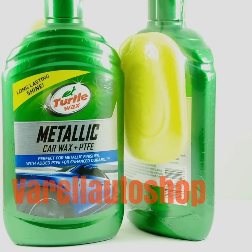 Terlaku Turtle Wax METALLIC Metalic Car Wax Obat Poles Pengkilap Body Silicone Silikon Glaze 500mL O