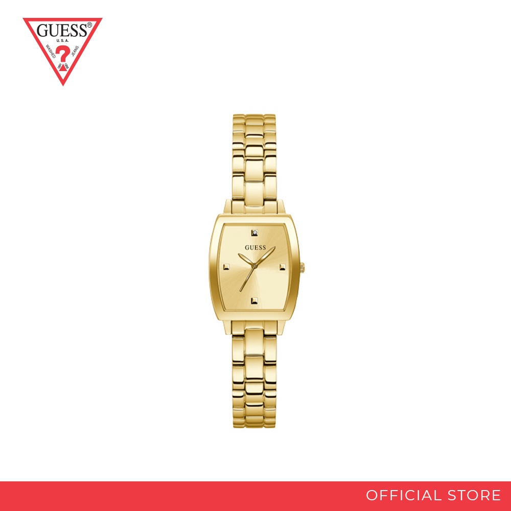 GUESS - BRILLIANT LADIES DRESS Gold Tone Case Champagne Dial Watch