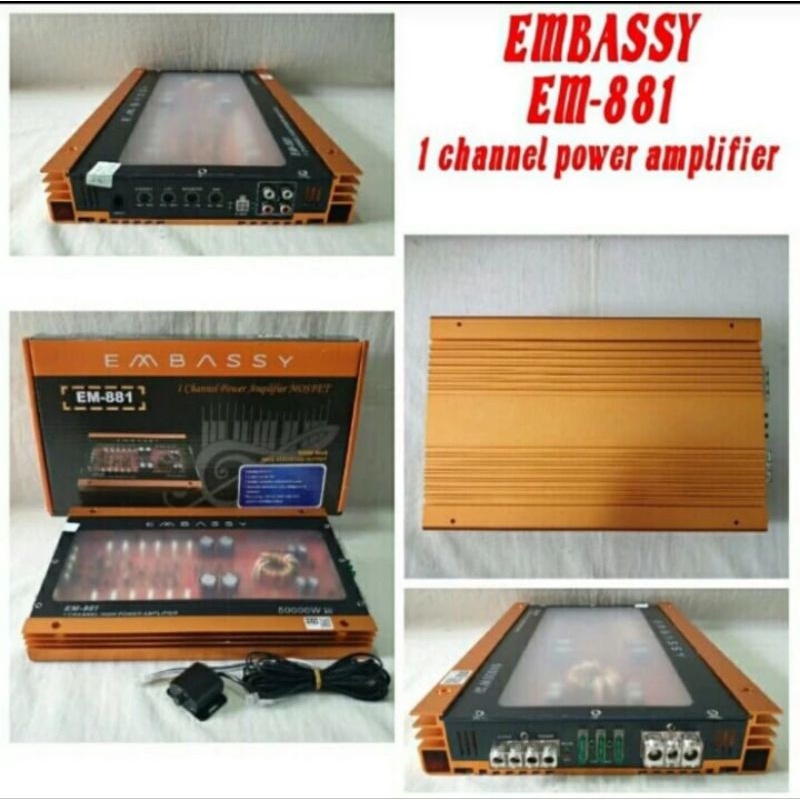 Power Monoblok Embassy Transparan EM881