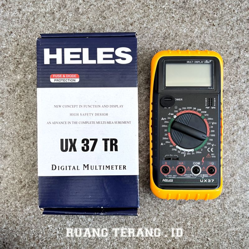 Multitester digital heles UX 37 TR avometer digital