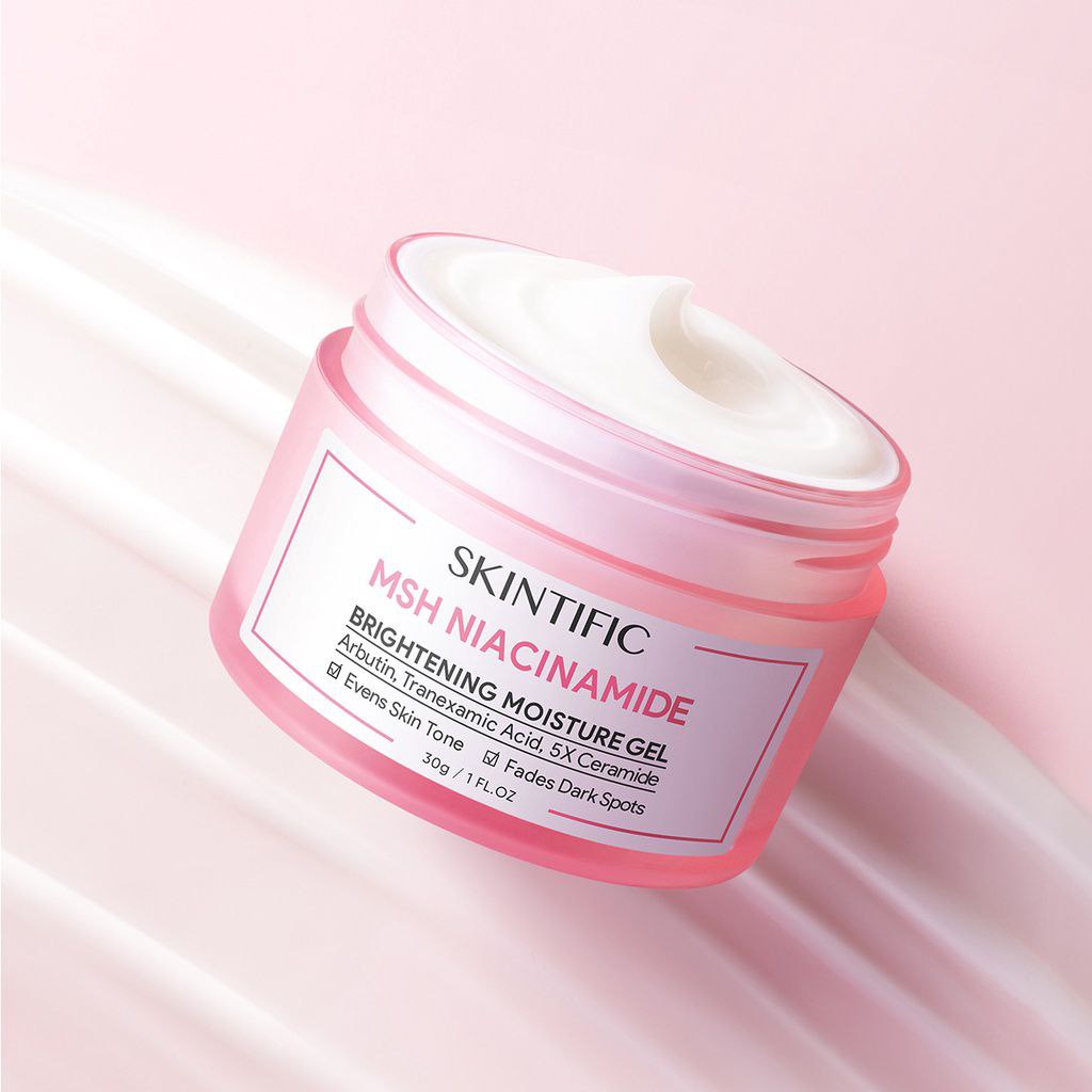 SKINTIFIC MSH Niacinamide Brightening Moisturizer Glowing Moisture Gel 30g / Skintific MSH Niacinamide Brightening Moisture Gel - Skintific Niacinamide Moisturizer