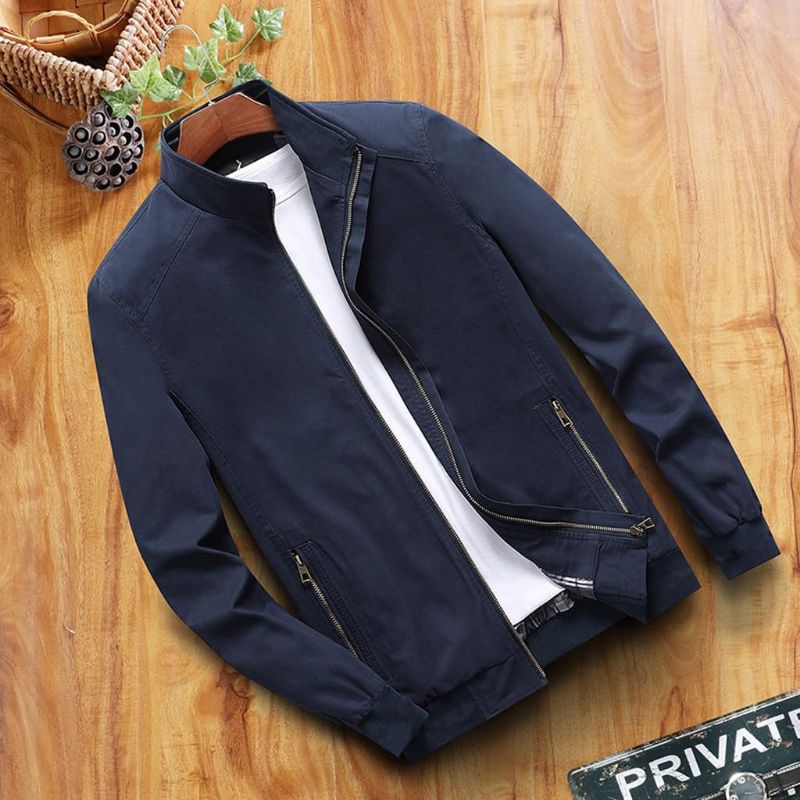 jaket katun pria terbaru