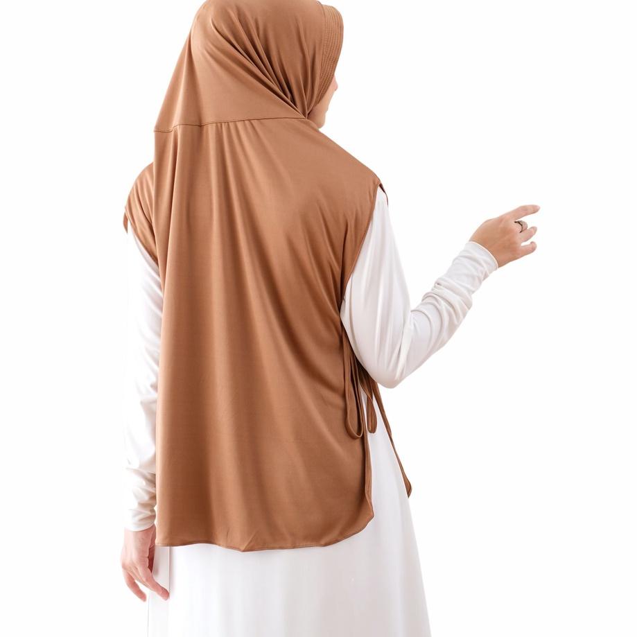 STAR Jilbab Sporty Hijab Instan Sport / Jilbab Olahraga muslimah Ukuran super Jumbo XXL Model Cardig