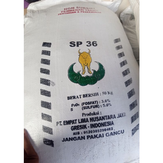 SP36 NON SUBSIDI 40 Kg Sekarung (Khusus J&T Cargo)