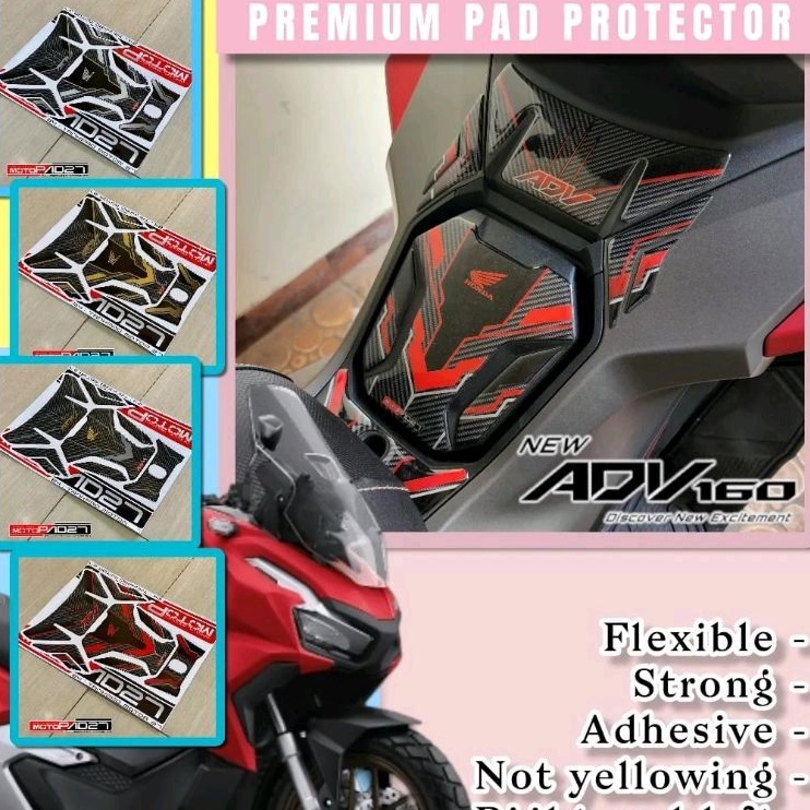 Motopad27 Sticker Stiker Tankpad Deckpad  Resin Timbul  Honda ADV 150 ADV 160  Quality Premium