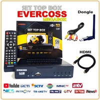 Evercoss STB Set Top Box Pro Digital TV Receiver Full HD Megabox