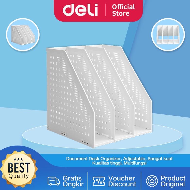 

DELI MAGAZINE HOLDER / DOCUMENT DESK ORGANIZER / RAK TEMPAT DOKUMEN ATAU MAJALAH SLOT DAPAT DIATUR MEMPUNYAI 3 SLOT E79003 TERLARISS...,,,,,