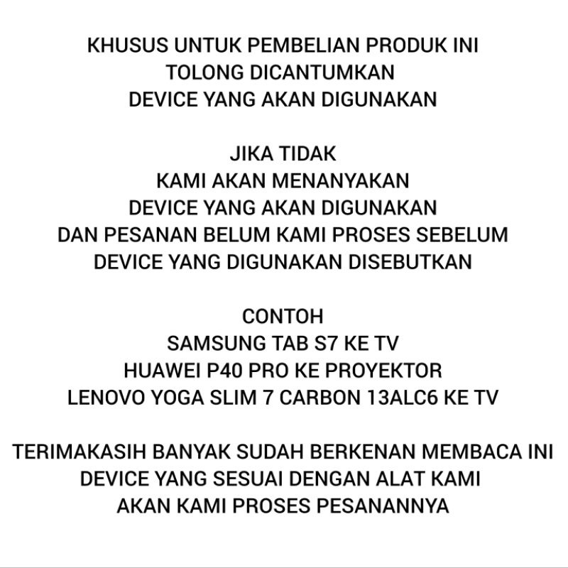 Converter Type C 3.1 to HDMI / Konektor Tipe C 3.1 to HDMI