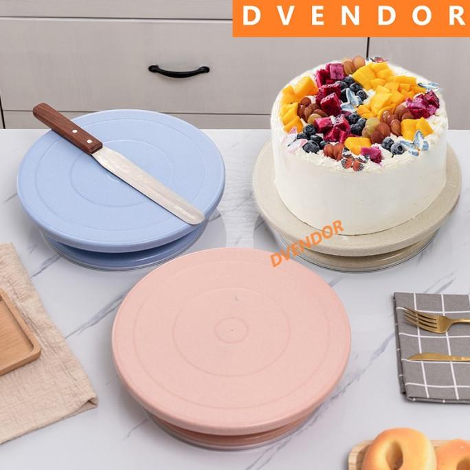 

Hot Sale Meja Putar Dekor Kue Tart Rotating Cake Turntable Piring Putar Hias
