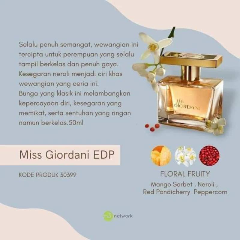 123 Miss Giordani Eau de Parfum