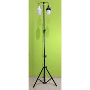 Hanging Rack Camping Portable Multi Fungsi Tiang Lampu/Tiang Infus/Tripod Kamera/Hanging Rack Perabot Camping