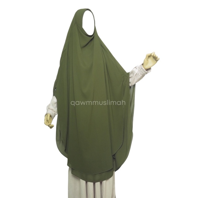 QAWM MUSLIMAH - Khimar Nusaibah / Khimar Jumbo / Khimar Syar'i