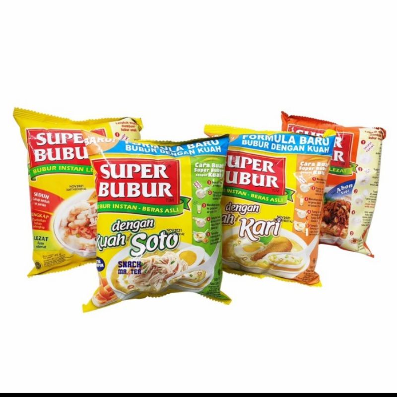 

SUPER BUBUR AYAM ABON SAPI 45G