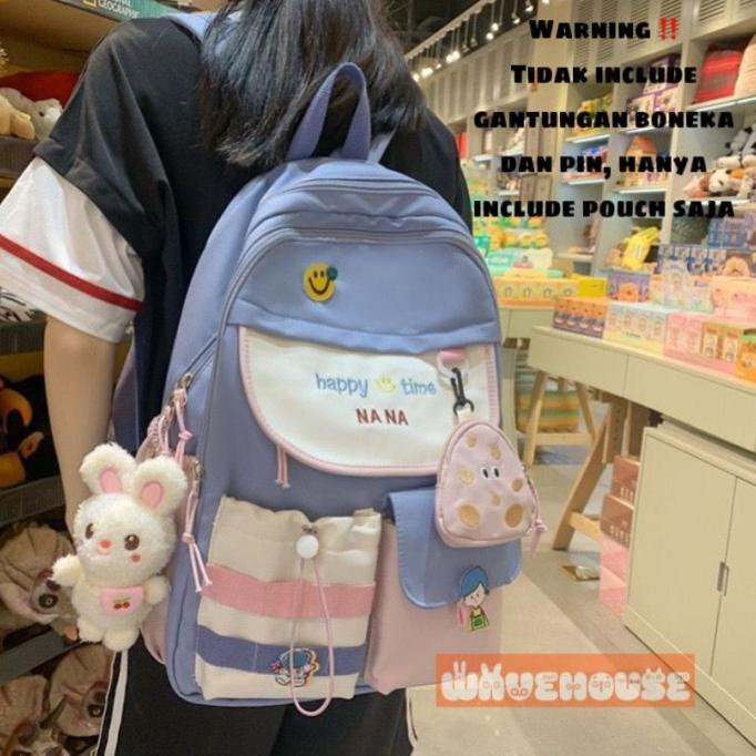 Joshee Tas Ransel Sekolah Import Tas Anak Wanita Backpackkorea Fashion