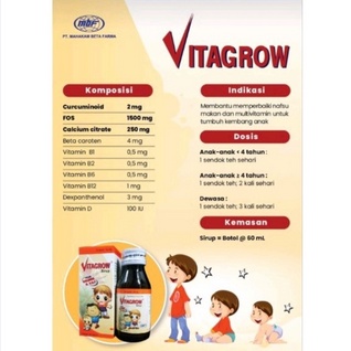 Vitagrow Sirup 60 ML