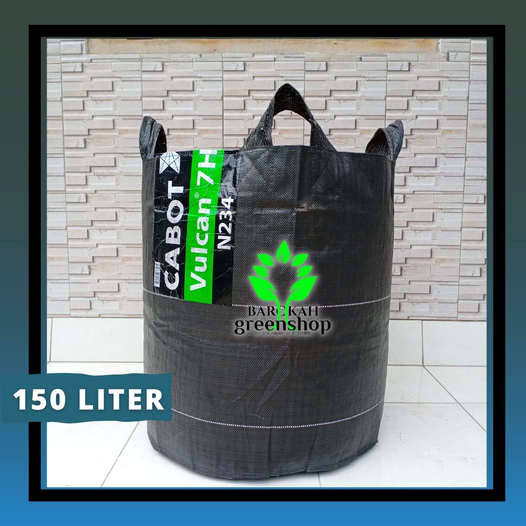 Planter bag 150 liter bulat - pot - media tanam