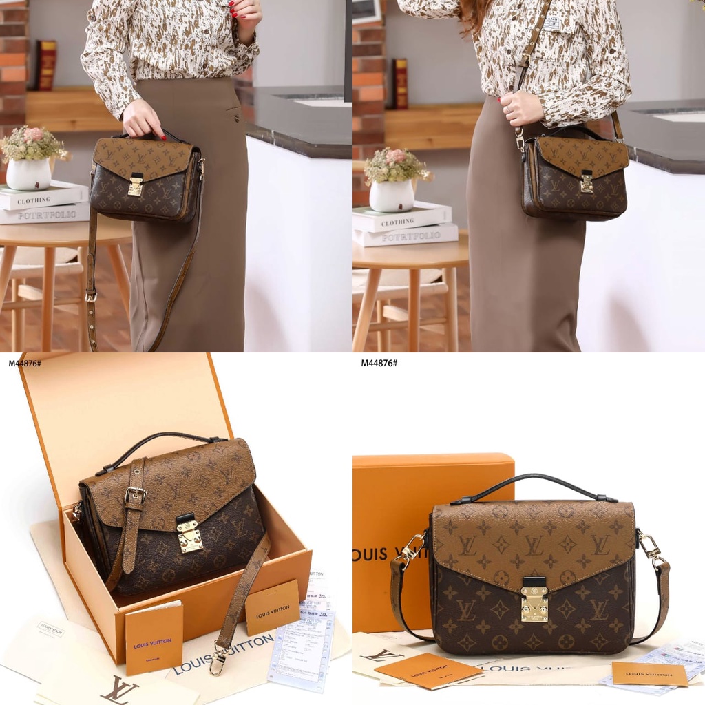 Jual Tas LV Louis Vuitton Pochette Metis 40780 UIO 101 batam impor